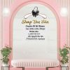 Phông Nền Livestream Chụp Ảnh Cổng Vòm, Có Cây 3D 5D Mã P192
