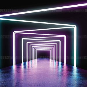 Alternative view of Phông Nền Livestream Chụp Ảnh Tạo Hiệu Ứng Neon Độc Đáo 3D 5D Mã P227