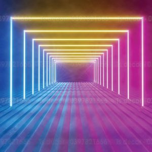 Alternative view of Phông Nền Livestream Chụp Ảnh Tạo Hiệu Ứng Neon Độc Đáo 3D 5D Mã P228