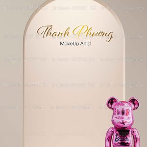 Phông Nền Livestream Chụp Ảnh Cổng Vòm 3D 5D Mã P245 - Ảnh 4