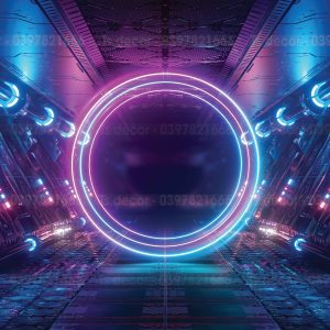 Phông Nền Livestream Chụp Ảnh Giả Neon 3D 5D Mã P250 - Ảnh 2