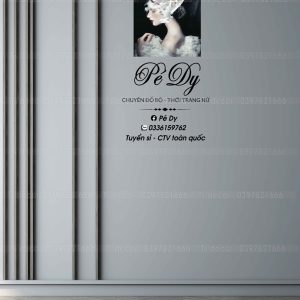 Phông Nền Livestream Chụp Ảnh Xám Xi Măng Có Khung Ảnh 3D 5D Mã P259 - Ảnh 6