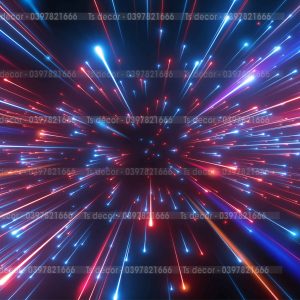 Phông Nền Livestream Chụp Ảnh Không Gian Vũ Trụ Huyền Ảo 3D 5D Mã P399 - Ảnh 2