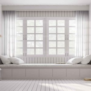 Alternative view of Phông Nền Livestream Chụp Ảnh Giả Cửa Sổ 3D 5D Mã P408