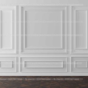 Alternative view of Phông Nền Livestream Chụp Ảnh Tường Phào Chỉ 3D 5D Mã P426