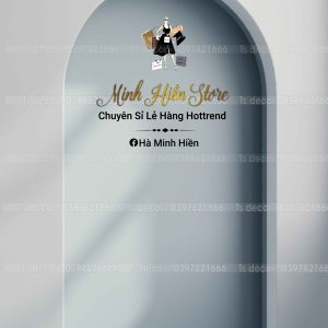 Phông Nền Livestream Chụp Ảnh Cổng Vòm Hiện Đại 3D 5D Mã P439 - Ảnh 6