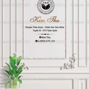 Phông Nền Livestream Chụp Ảnh Phào Chỉ Tân Cổ Điển 3D 5D Mã P197 - Ảnh 4