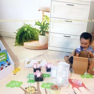 Phông Nền Livestream Chụp Ảnh Hiện Đại 3D 5D Mã P185 - Ảnh 5