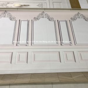 Phông Nền Livestream Chụp Ảnh Phào Chỉ Tân Cổ Điển 3D 5D Mã P144 - Ảnh 3