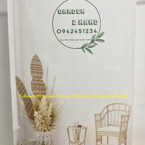 Phông Nền Livestream Chụp Ảnh Hiện Đại 3D 5D Mã P204 - Ảnh 2