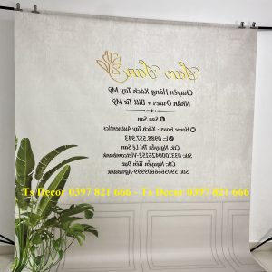 Phông Nền Livestream Chụp Ảnh Giả Tường Có Cây 3D 5D Mã P299 - Ảnh 4