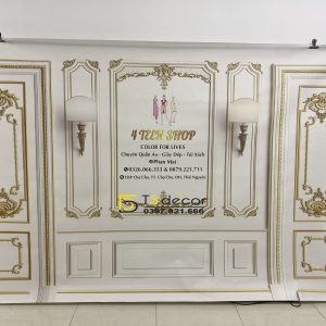 Phông Nền Livestream Chụp Ảnh Decor Trang Trí 3D 5D Mã P335 - Ảnh 3