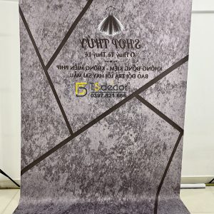 Phông Nền Livestream Chụp Ảnh Tường Xám Xi Măng 3D 5D Mã P328A - Ảnh 3