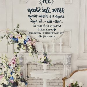 Phông Nền Livestream Chụp Ảnh Phong Cách Hoàng Gia 3D 5D Mã P219 - Ảnh 2
