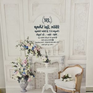 Phông Nền Livestream Chụp Ảnh Phong Cách Hoàng Gia 3D 5D Mã P219 - Ảnh 3