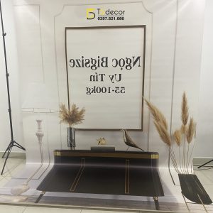 Phông Nền Livestream Chụp Ảnh Hiện Đại 3D 5D Mã P363 - Ảnh 2