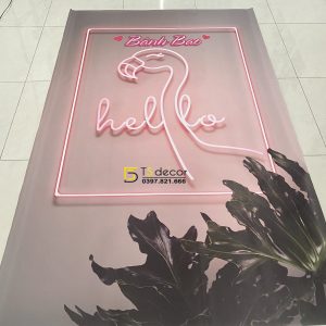 Alternative view of Phông Nền Livestream Chụp Ảnh Tạo Hiệu Ứng Neon 3D 5D Mã P193C