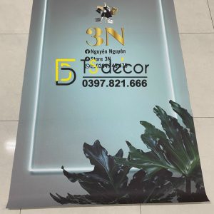 Phông Nền Livestream Chụp Ảnh Giả Hiệu Ứng Neon 3D 5D Mã P193B - Ảnh 3