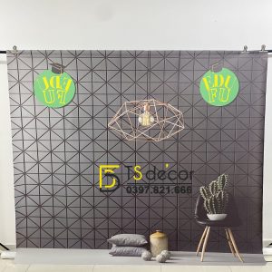 Phông Nền Livestream Chụp Ảnh Màu Trầm Hiện Đại 3D 5D Mã P292 - Ảnh 3