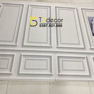 Phông Nền Livestream Chụp Ảnh Phào Chỉ Tân Cổ Điển 3D 5D Mã P324A - Ảnh 3