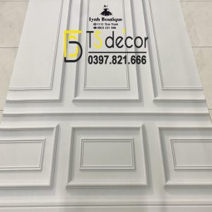 Phông Nền Livestream Chụp Ảnh Phào Chỉ Tân Cổ Điển 3D 5D Mã P324A - Ảnh 2