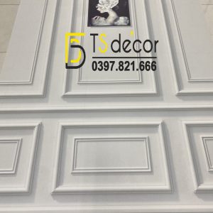 Phông Nền Livestream Chụp Ảnh Phào Chỉ Tân Cổ Điển 3D 5D Mã P324A - Ảnh 5