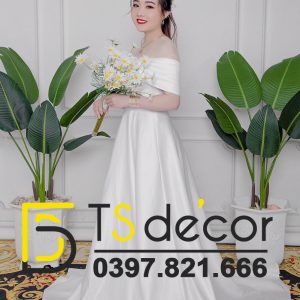 Phông Nền Livestream Chụp Ảnh Trắng Phào Chỉ Tân Cổ Điển 3D 5D Mã P287 - Ảnh 4