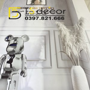 Phông Nền Livestream Chụp Ảnh Hiện Đại Có Bình Hoa 3D 5D Mã P253 - Ảnh 4