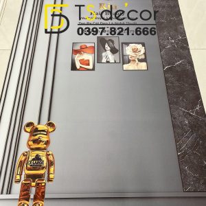 Phông Nền Livestream Chụp Ảnh Xám Xi Măng 3D 5D Mã P259C - Ảnh 4