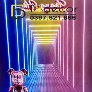 Phông Nền Livestream Chụp Ảnh Tạo Hiệu Ứng Neon Độc Đáo 3D 5D Mã P228 - Ảnh 4