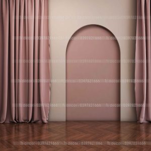 Alternative view of Phông Nền Livestream Chụp Ảnh Decor Trang Trí Tường Hiện Đại 3D 5D Mã P510