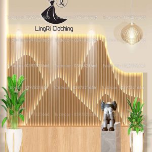 Phông Nền Livestream Chụp Ảnh Decor Trang Trí Tường Hiện Đại 3D 5D Mã P529 - Ảnh 4