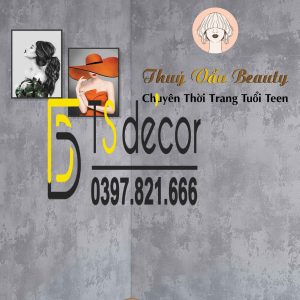 Phông Nền Livestream Chụp Ảnh Giả Góc Hiện Đại 3D 5D Mã G29A - Ảnh 2