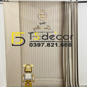 Phông Nền Livestream Chụp Ảnh Decor Trang Trí Tường Hiện Đại 3D 5D Mã P506 - Ảnh 3