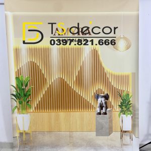 Phông Nền Livestream Chụp Ảnh Decor Trang Trí Tường Hiện Đại 3D 5D Mã P529 - Ảnh 3