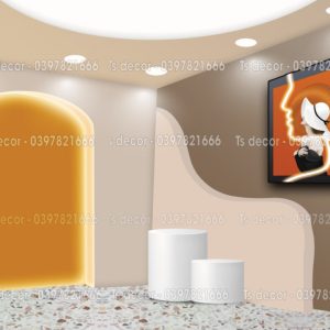 Phông Nền Livestream, Chụp Ảnh Xu Hướng Hiện Đại 3D 5D Mã P543 / P543-1 / P543-3 / P543-2 - Ảnh 4