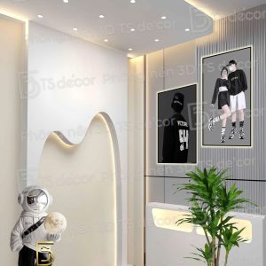 Phông Nền Livestream 3D 5D Decor Livestream Bán Hàng Cao Cấp Nhiều Kích Thước Lựa Chọn Đ5975A/ Đ1000B/ Đ6009 - Ảnh 5