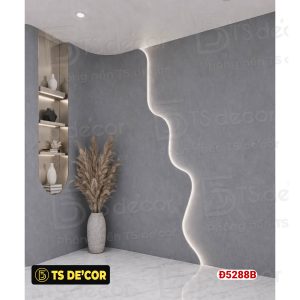 Phông nền chụp ảnh 3D 5D Decor phòng livestream hiện đại, mẫu hottrend xu hướng mới Đ5725A/ Đ5288B/ Đ5891C - Ảnh 2