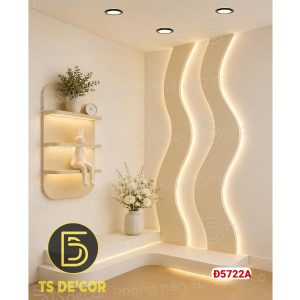 Phông nền chụp ảnh livestream 3D 5D, Decor góc livestream mẫu giả góc tạo chiều sâu, không gian rộng Đ5868/ Đ5724/ Đ5735C - Ảnh 3