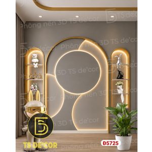 Phông nền chụp ảnh livestream 3D 5D, Decor góc livestream mẫu giả góc tạo chiều sâu, không gian rộng Đ5868/ Đ5724/ Đ5735C - Ảnh 4