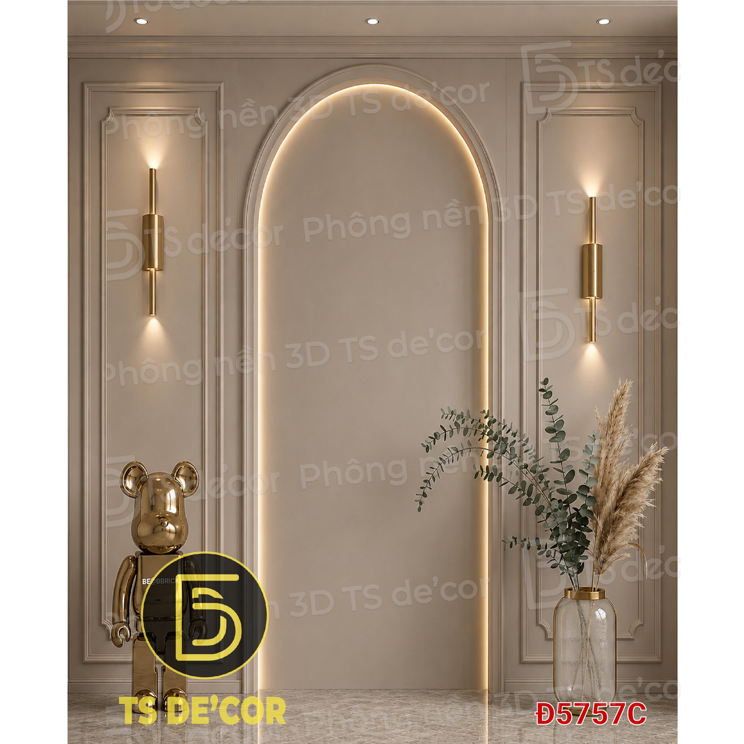 Phông Nền Chụp Mẫu, LIVE 3D 5D Cao Cấp trang trí nhà như Studio Sang Trọng, hoạt tiết nổi bật Đ5916/ Đ5687C/ Đ5771B - Ảnh 3