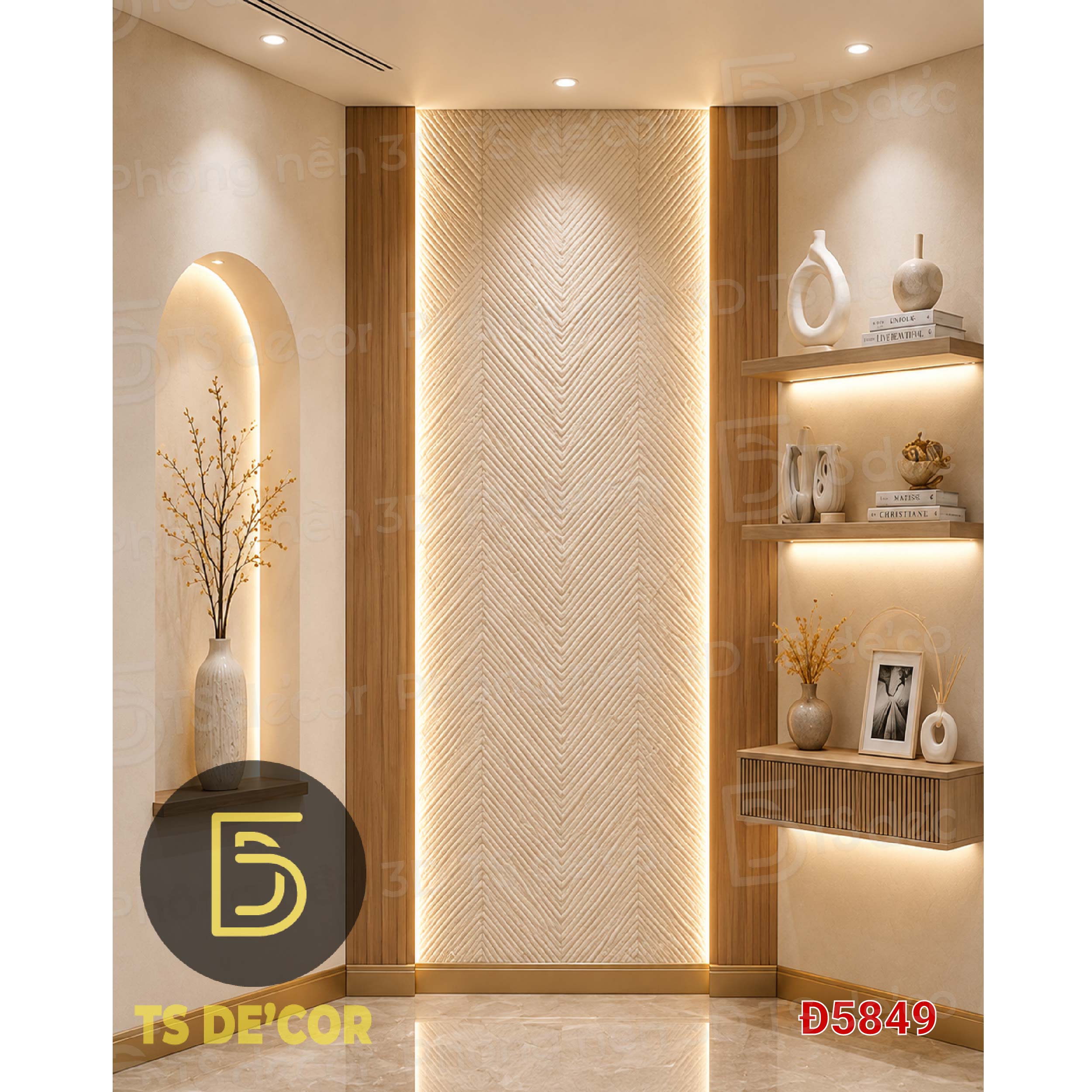 Phông Nền Chụp Mẫu, LIVE 3D 5D Cao Cấp trang trí nhà như Studio Sang Trọng, hoạt tiết nổi bật Đ5916/ Đ5687C/ Đ5771B - Ảnh 4