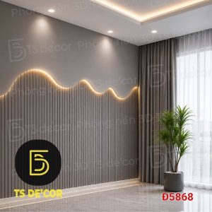 Alternative view of Phông nền livestream 3D 5D cao cấp, hỗ trợ đục lỗ treo tường hoặc keo dán hoặc đinh đóng tường Đ5809/ Đ5868/ Đ5736/ Đ5692