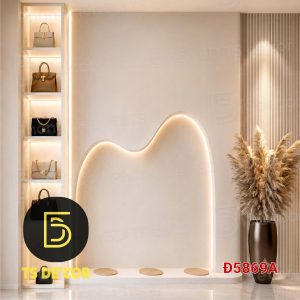 Alternative view of Background Phông Nền Livestream 3D 5D Cao Cấp Decor Sang Trọng Tạo Chiều Sâu Không Gian Rộng Đ423/ Đ5908A/ Đ5928