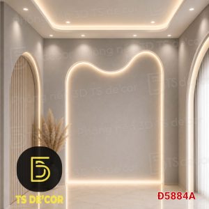 Phông nền 3D 5D background đẹp chụp ảnh như studio, giả đèn led sáng Đ5795/ Đ5756B/ Đ5856B - Ảnh 4