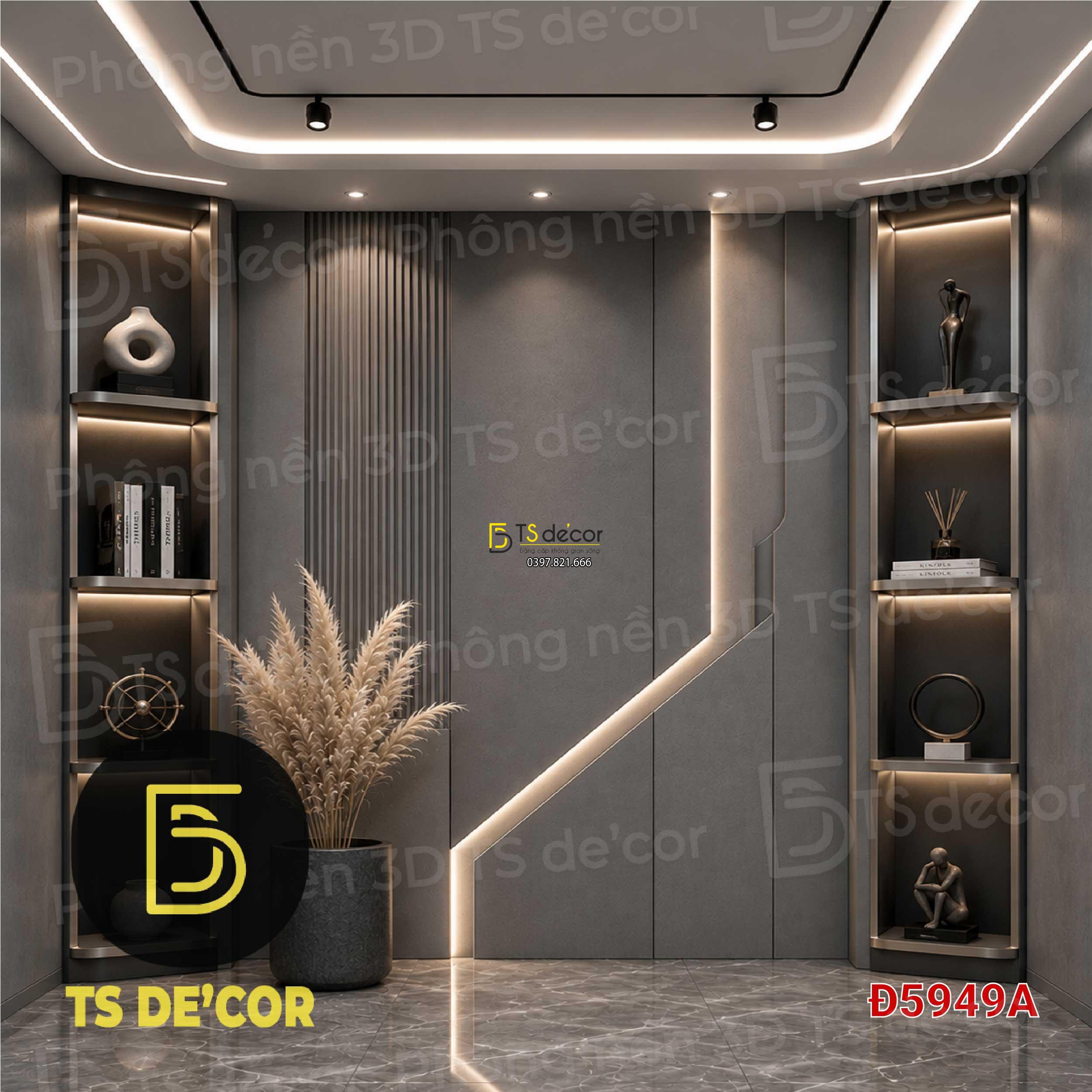 Phông nền Livestream và Chụp ảnh Decor góc live tạo chiều sâu Đ5932B/ Đ5930A/Đ5930A - Ảnh 4