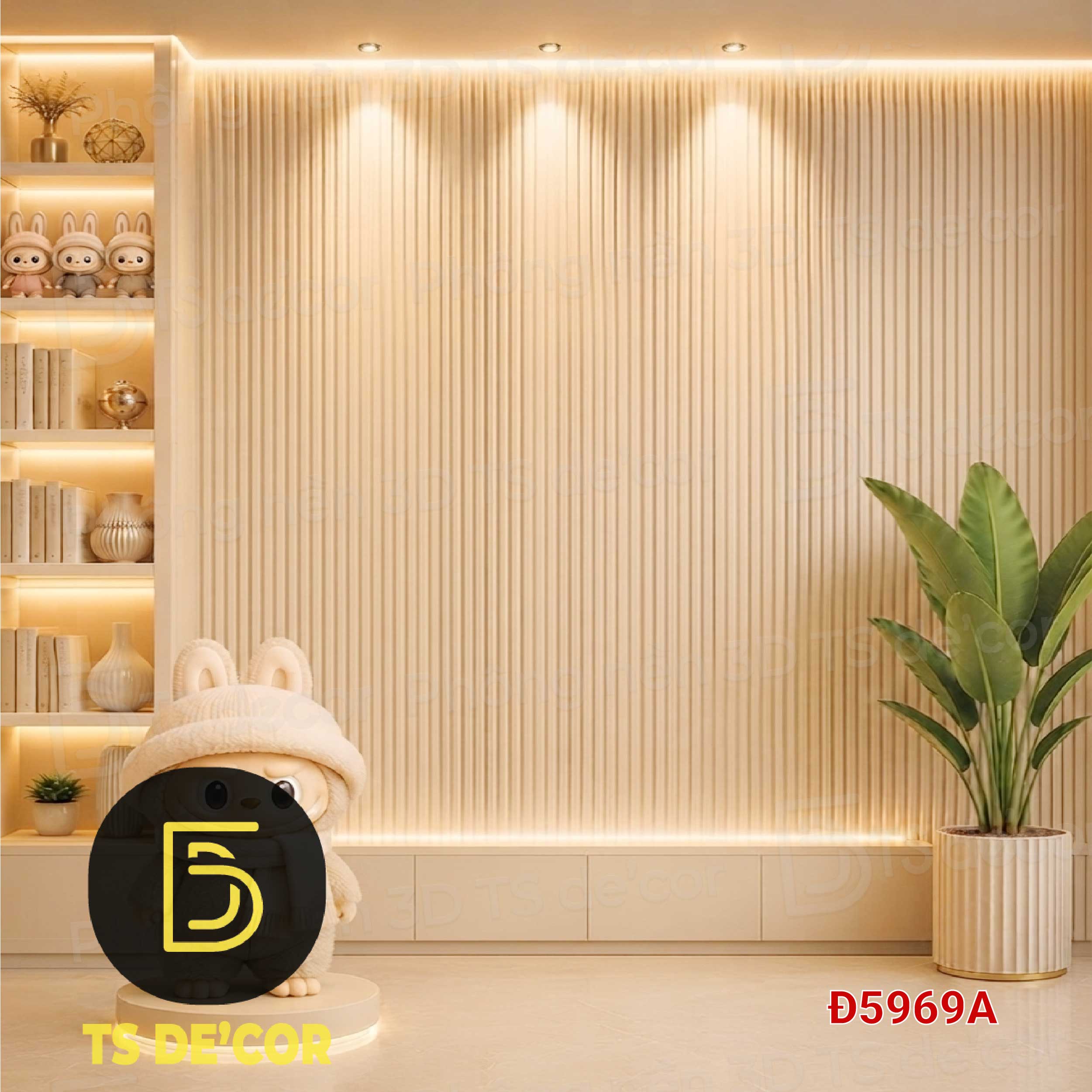 Phông nền chụp ảnh livestream 3D 5D, Decor góc livestream mẫu giả góc tạo chiều sâu, không gian rộng Đ5815C/ Đ5852/ Đ5868B - Ảnh 2