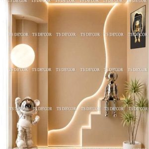 Alternative view of Phông nền 3D 5D background đẹp chụp ảnh như studio, giả đèn led sáng Đ5795/ Đ5756B/ Đ5856B