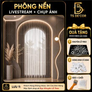 Phông Nền Background Livestream Thời Trang, Gia Dụng, Mỹ Phẩm...Cao Cấp Tạo Chiều Sâu Đ5996/ Đ6010A/ Đ6047A