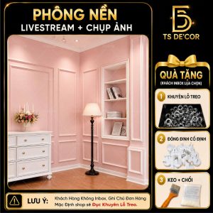 Phông Nền Livestream Chụp ảnh Quay video Trang Trí Góc Live Cực Xịn, Hình Ảnh Chân Thực, Sắc Nét Đ6023A/ Đ5759B/ Đ6040